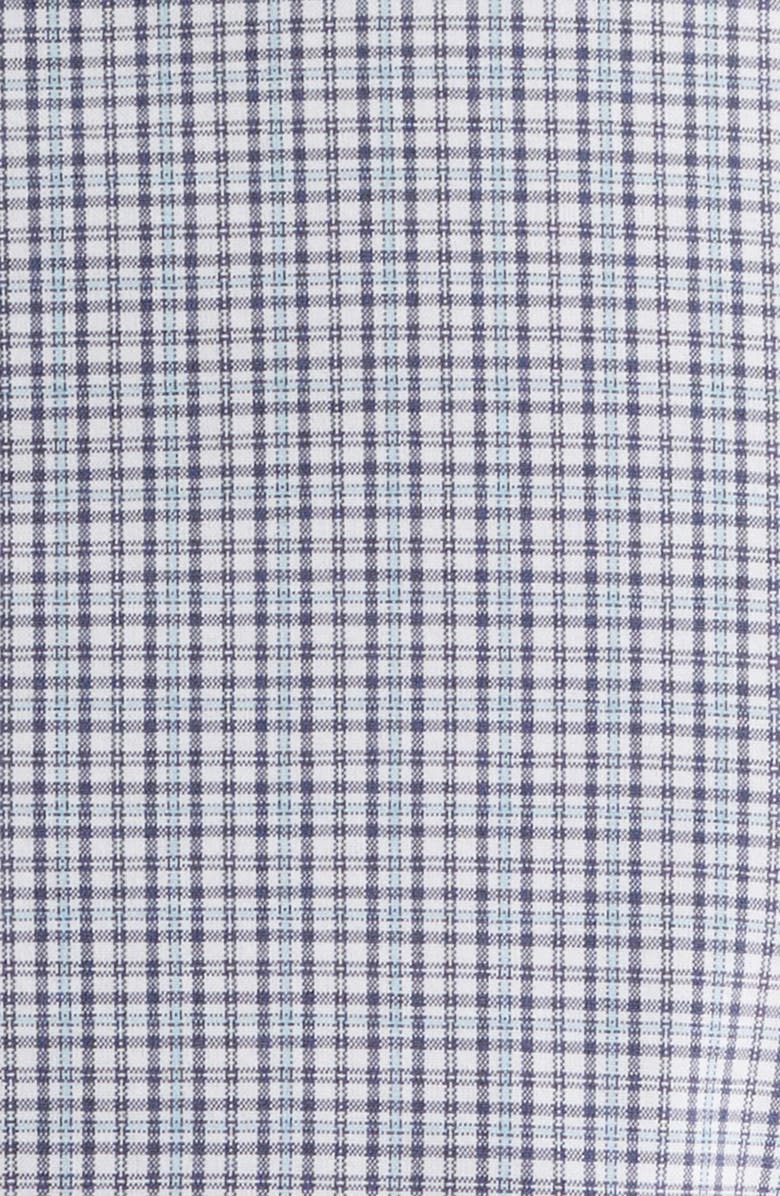 Peter Millar Crown Crafted Performance Poplin Button-Down Shirt, Alternate, color, Nebula Blue