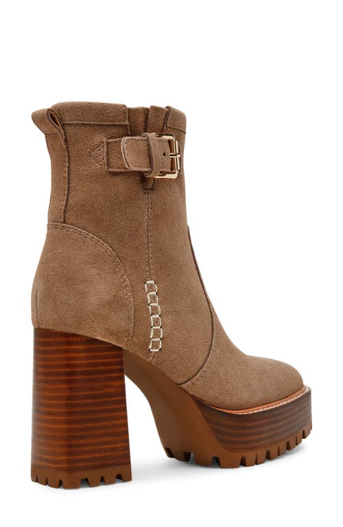 Steve Madden Summit Faux Shearling Penny Loafer In Brown