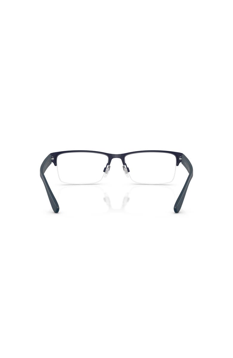 Polo Ralph Lauren 56mm Rectangle optical glasses, Alternate, color, Blue