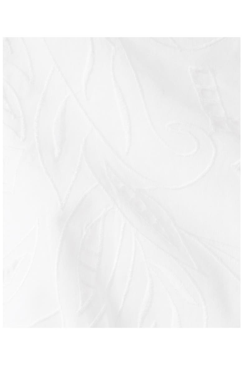 Kids' Floral Embroidered Cotton Top, Alternate, color, OFF WHITE