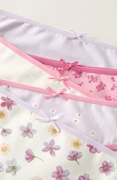 Nordstrom Kids' Assorted 5-pack Hipster Briefs In Multi