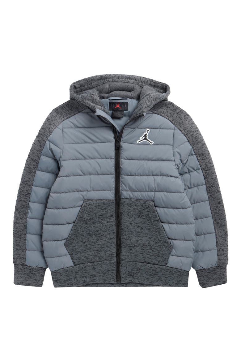 Kids' Monitor Hybrid Jacket, Main, color, SMOKE GREY