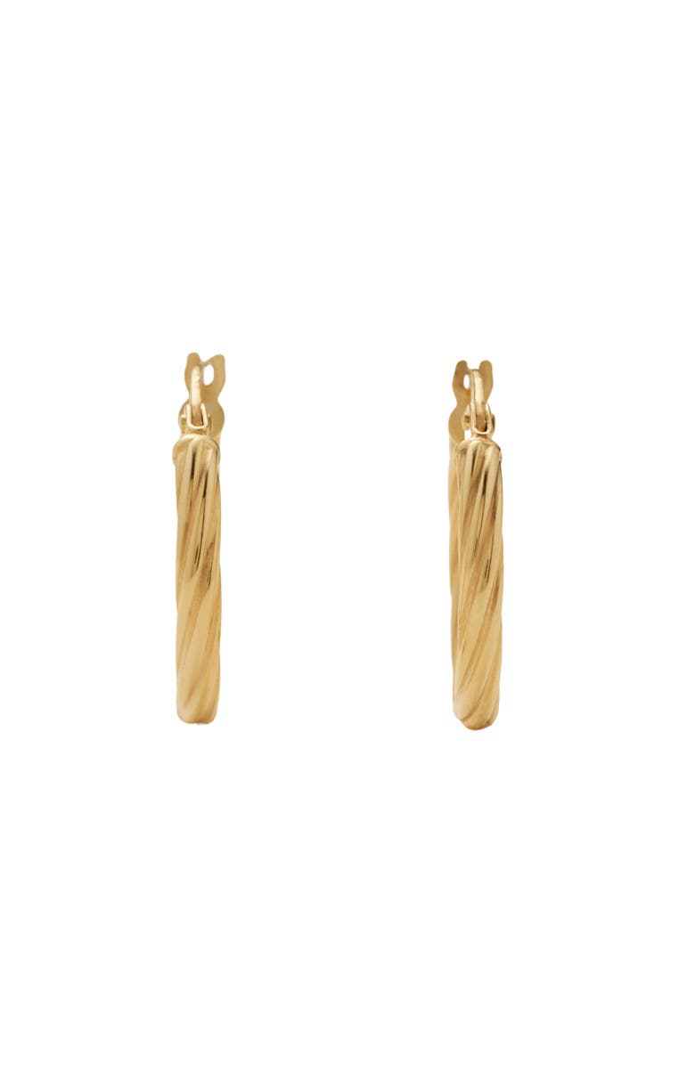 MADE BY MARY 14k Twisted Hoop Earrings, Alternate, color, 14K Solid Gold