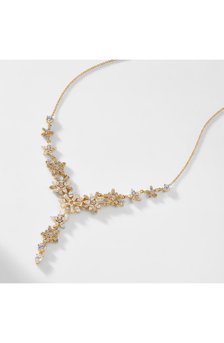 Nadri Freya Drama Flower Y-Necklace, Alternate, color,