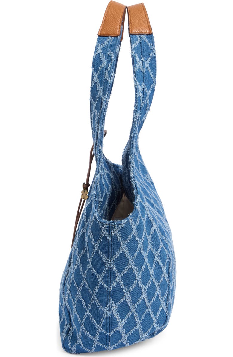 Lucky Brand Pria Canvas Tote Bag, Alternate, color, Diamond Denim