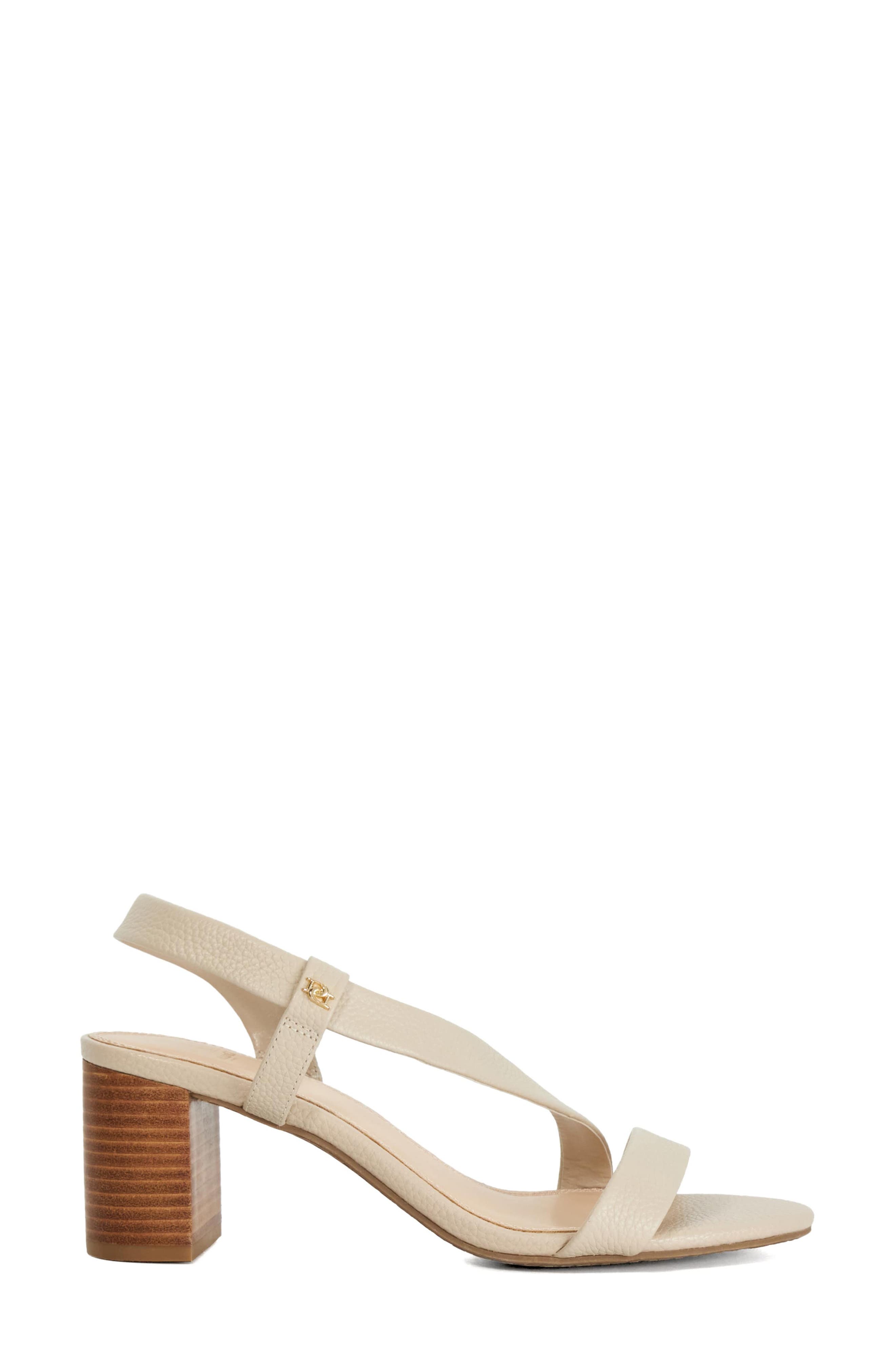 Dune London Jestered Half d'Orsay Sandal, Alternate, color, 