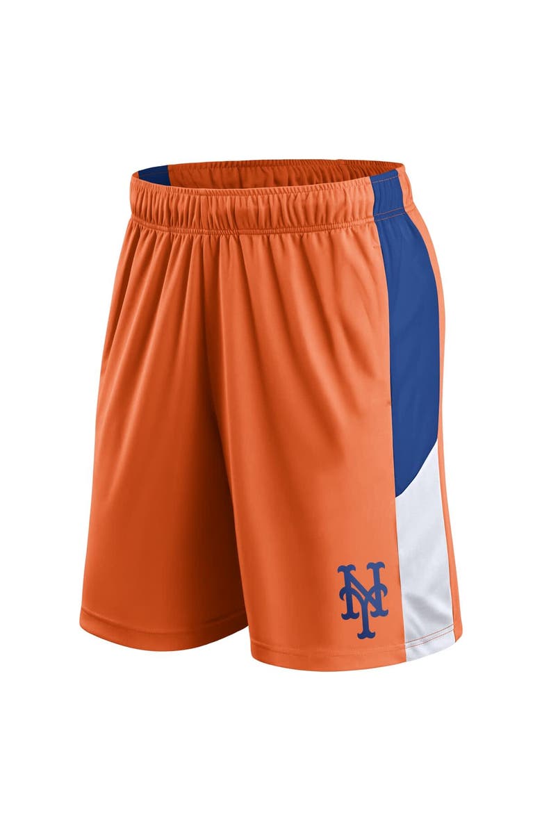 FANATICS Men's Fanatics Orange New York Mets Primary Logo Shorts, Alternate, color, 