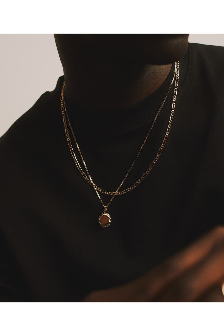 Sutton Oval Locket, Alternate, color, Recycled Gold Vermeil