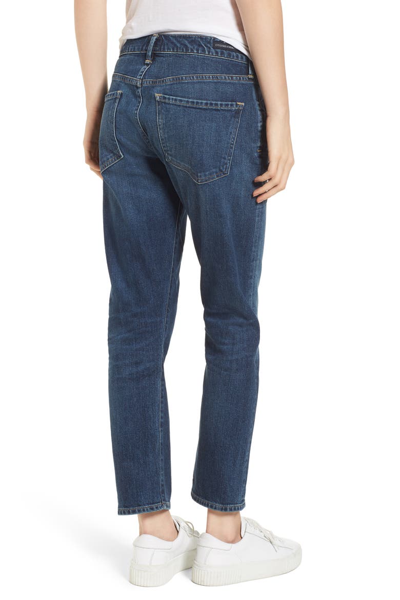 Emerson Slim Boyfriend Jeans, Alternate, color, NEW MOON