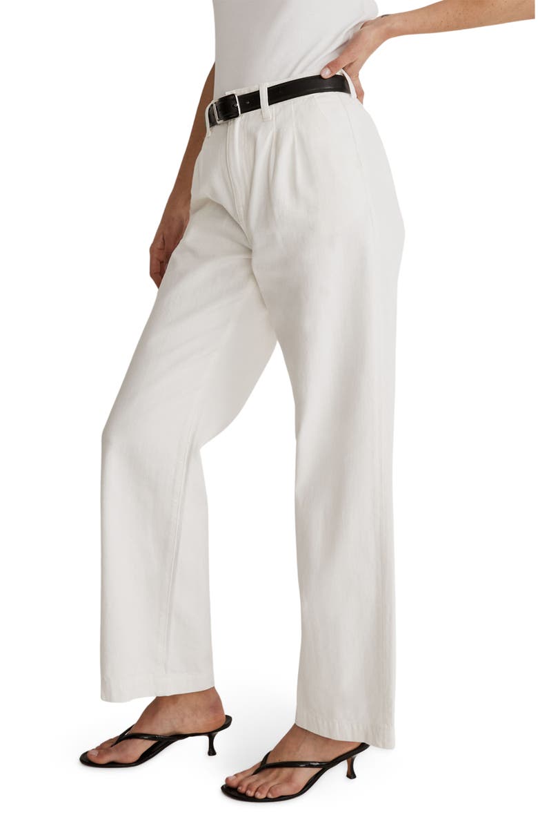 Madewell The Harlow Wide Leg Jeans, Alternate, color,