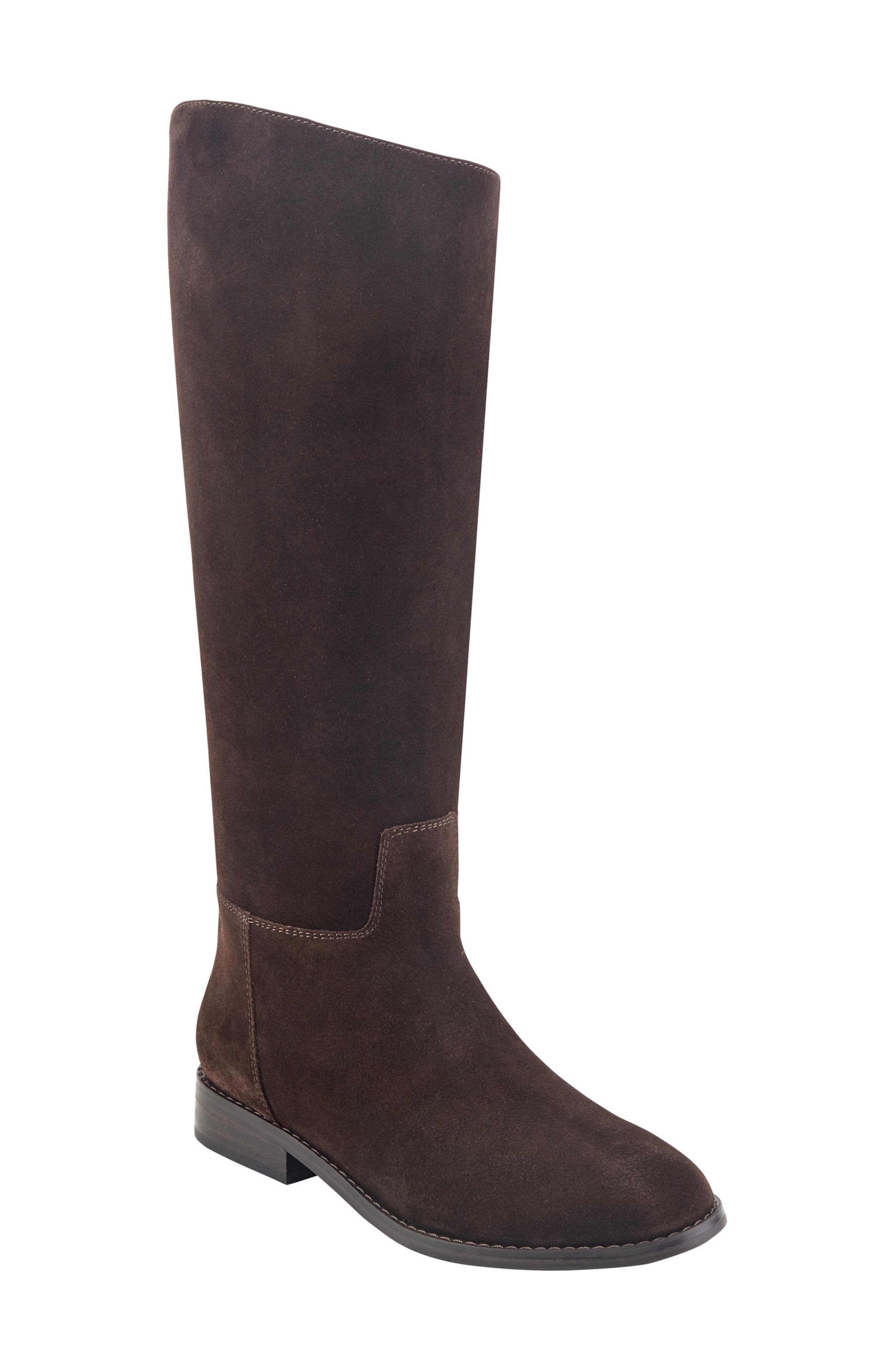 DARK BROWN SUEDE