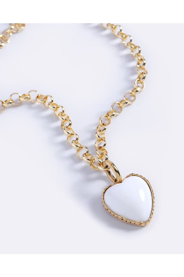 Hot Hearts Necklace, Alternate, color, Candy Pink