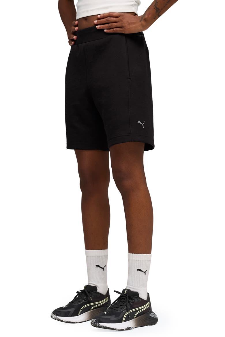 CLOUDSPUN Bike Shorts, Main, color, PUMA BLACK