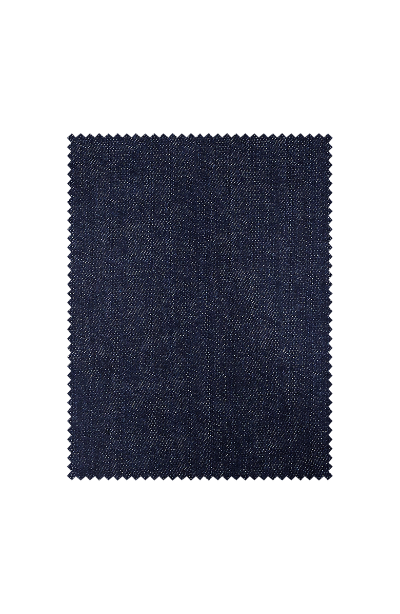 Paul Fredrick Denim Pleated Pants, Alternate, color, Black