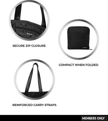 Packable Lightweight Travel Tote Bag