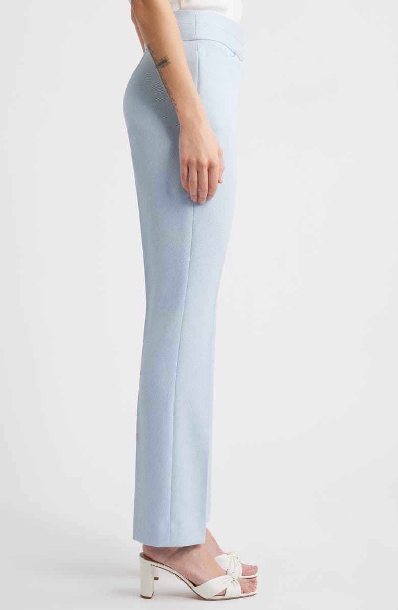 Tahari ASL Flare Leg Pants, Alternate, color, Ice Blue