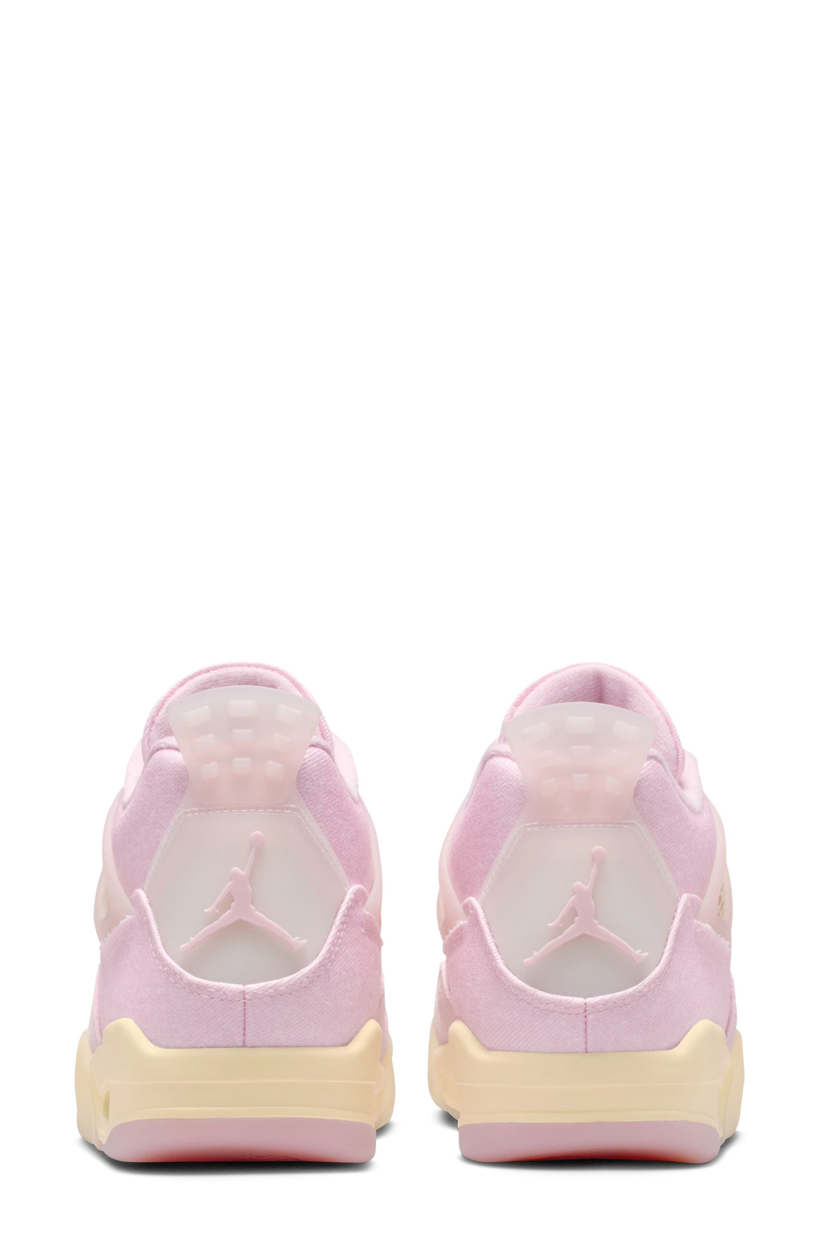 Jordan Air Jordan 4 Retro Basketball Sneaker, Alternate, color, Pearl Pink/ Iced Carmine