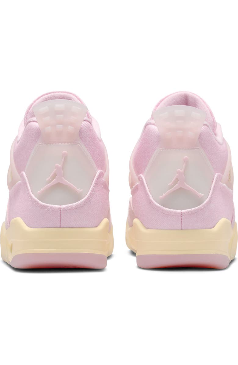 Jordan Air Jordan 4 Retro Basketball Sneaker, Alternate, color, Pearl Pink/ Iced Carmine