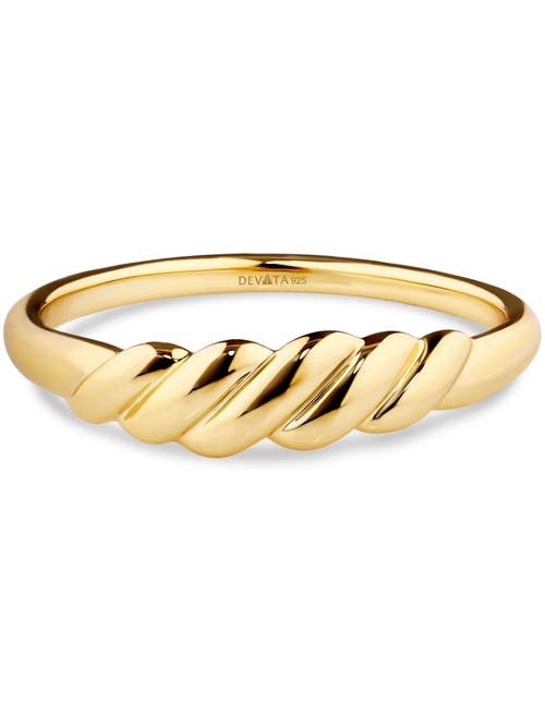 Devata Rope Ring In Gold