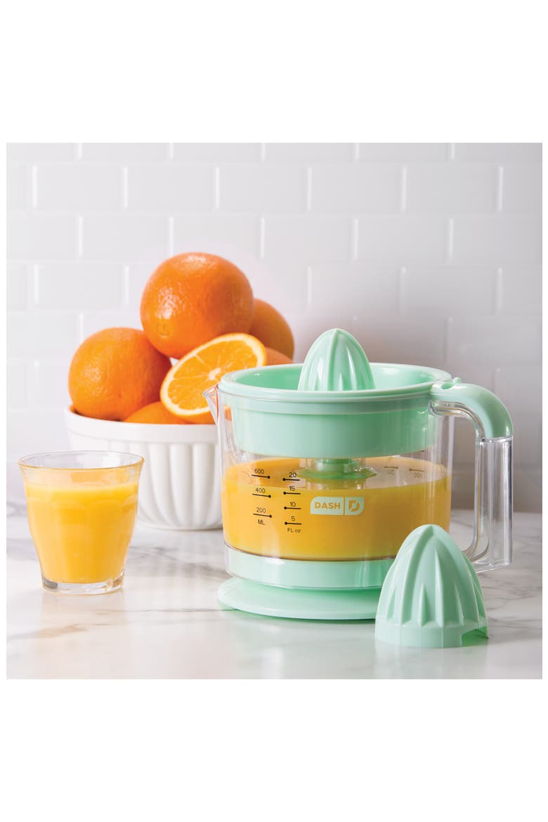 Electric Dual Citrus Juicer, Alternate, color, AQUA