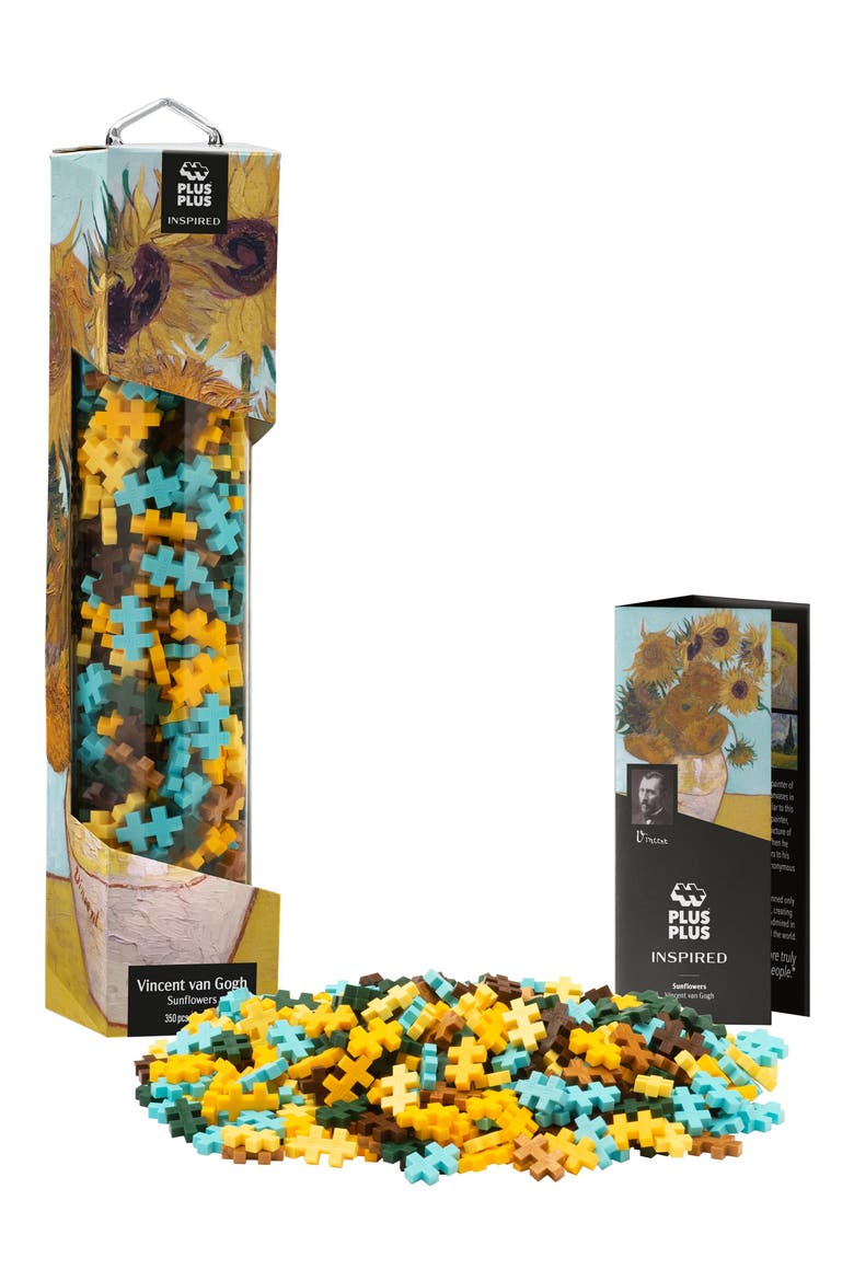 Inspired 'Sunflowers' by Vincent Van Gogh Building Playset, Main, color, NO COLOR