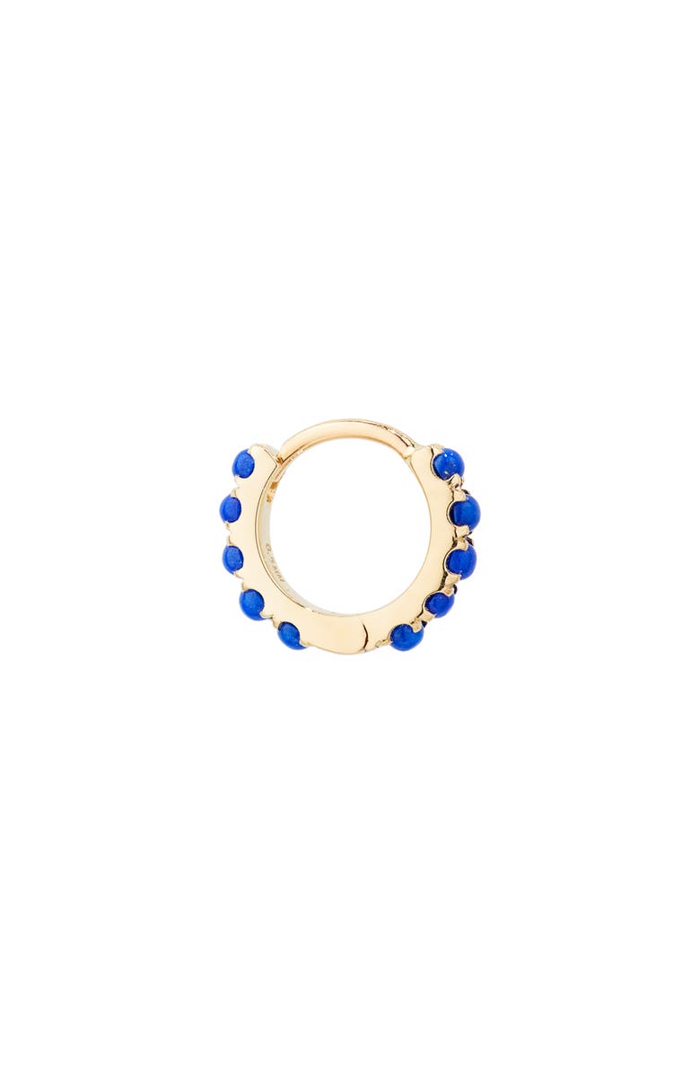 MARIA TASH Lapis Lazuli Eternity Hoop Earring, Alternate, color,