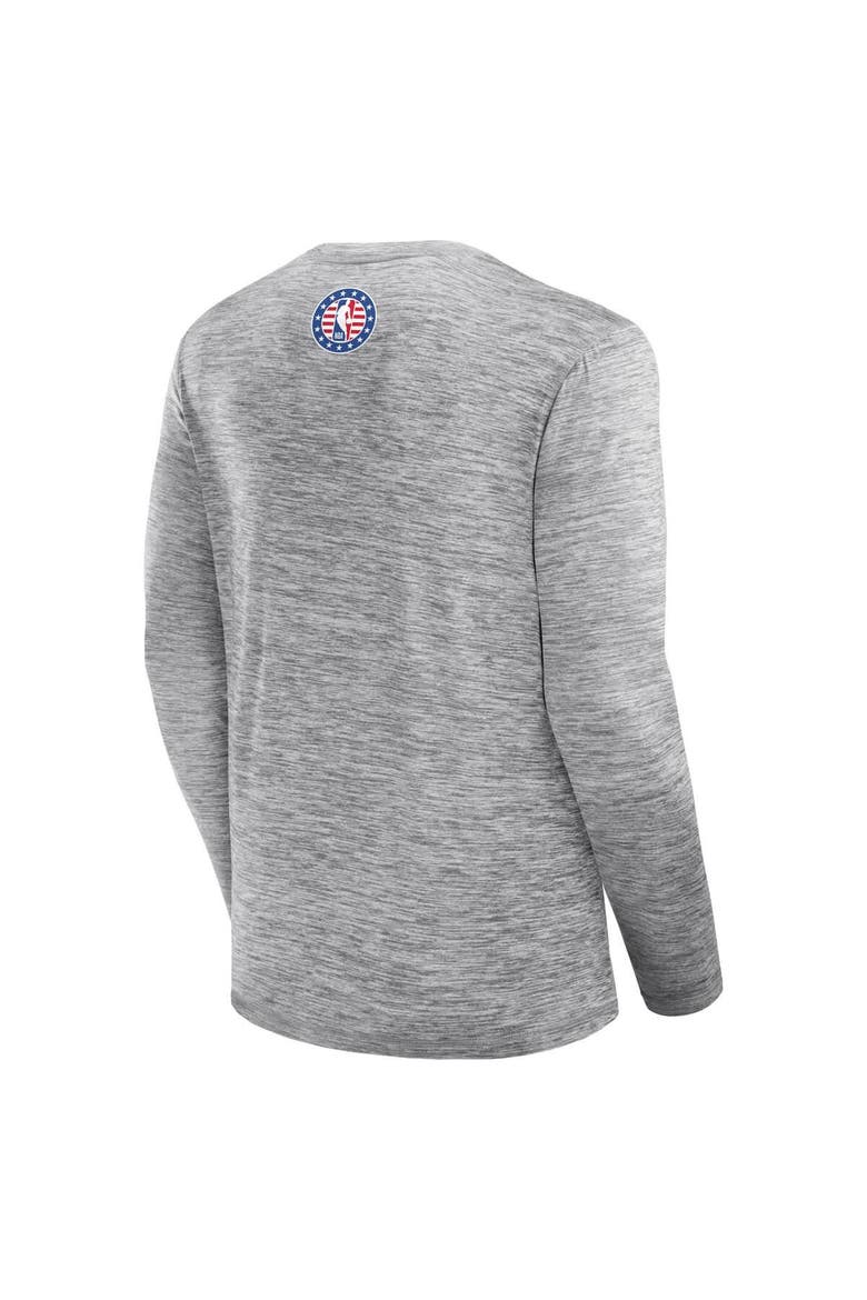 Men's Fanatics Heather Gray Indiana Pacers NBA Hoops for Troops Long Sleeve T-Shirt, Alternate, color, Heather Gray