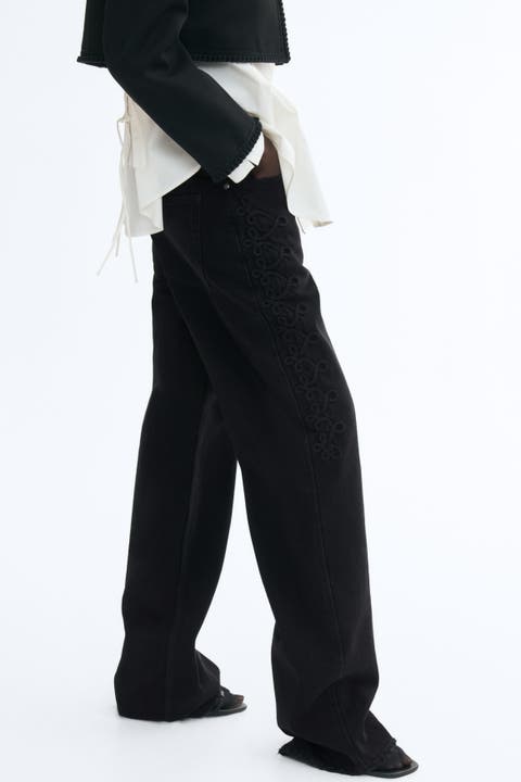 Straight Regular Waist Jeans