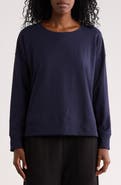 Eileen Fisher Crewneck Long Sleeve T-Shirt
