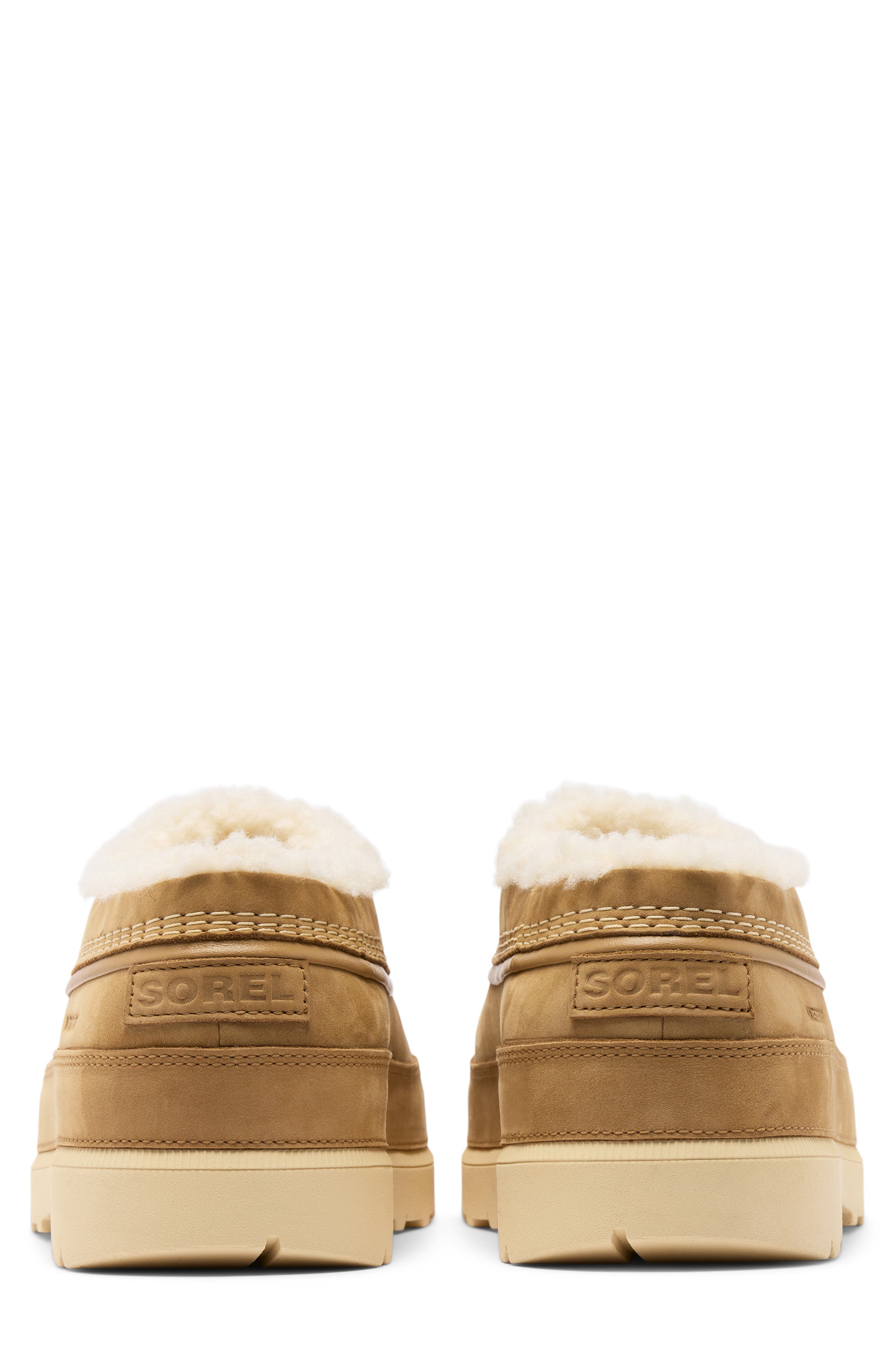 Ambler Fireside Waterproof Faux Shearling Lined Slip-On, Alternate, color, CARIBOU BUFF/ CARIBOU BEIGE