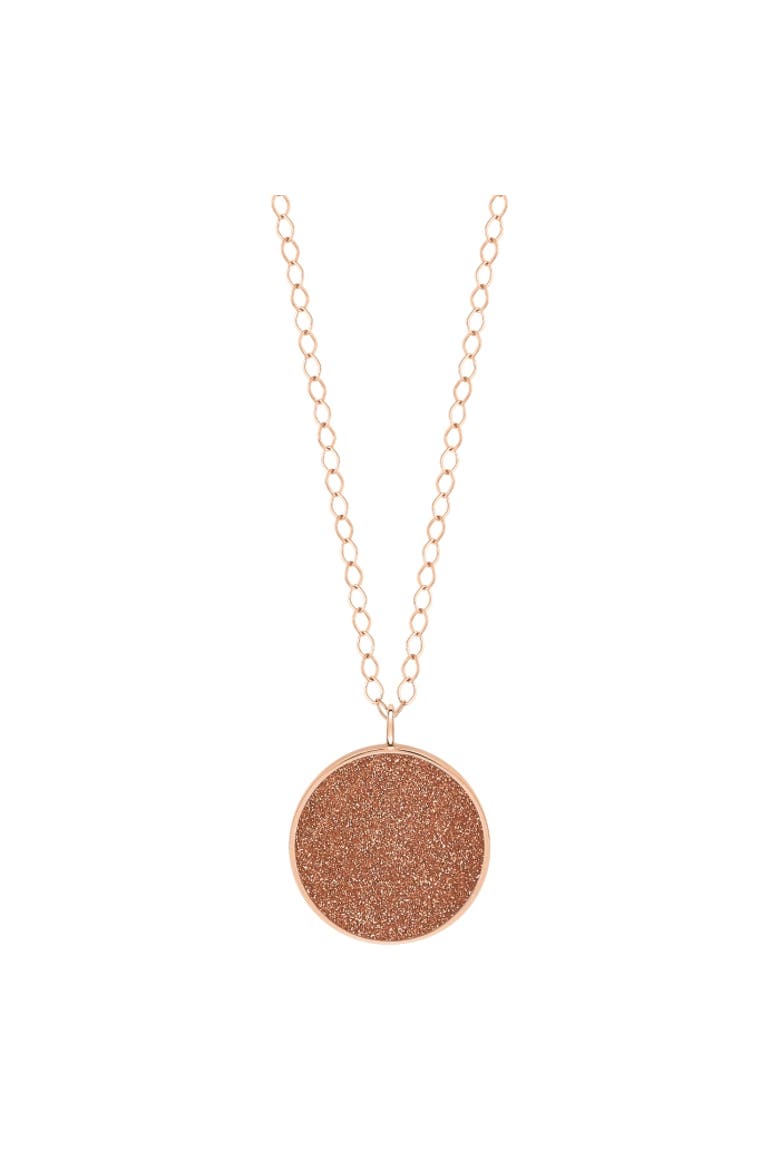 Jumbo Ever Necklace, Main, color, Gold Sandstone