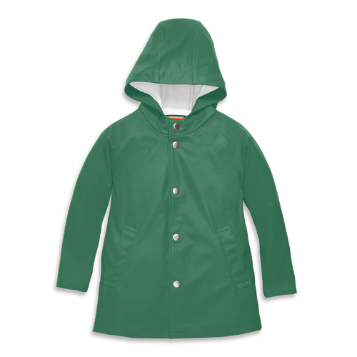 Primary Kids Raincoat In Chive