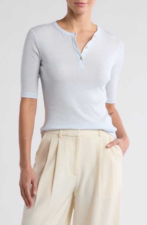 Pima Cotton Henley