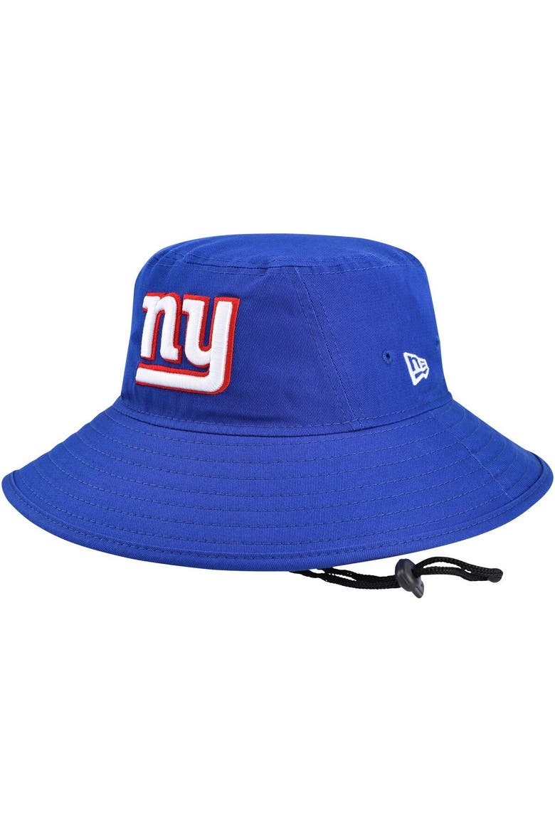Men's New Era Royal New York Giants Main Bucket Hat, Main, color, Royal