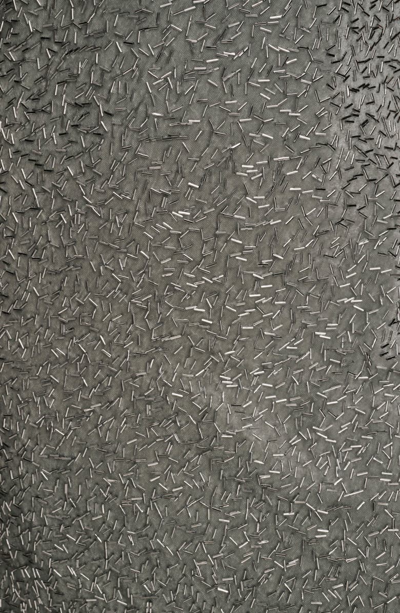 Donna Karan New York Beaded Sleeveless Midi Dress, Alternate, color, Weathered Sage