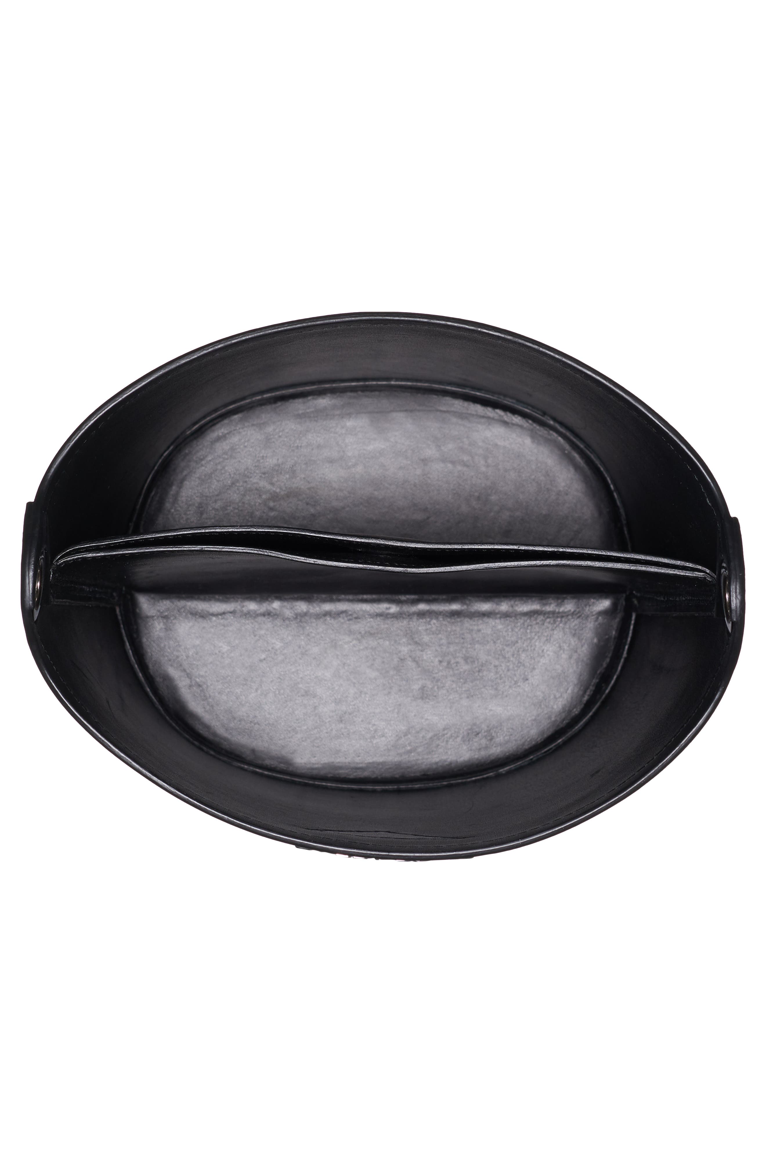 Prada Leather Bucket Bag, Alternate, color, 