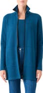 Akris punto Stretch Virgin Wool Sweater Jacket