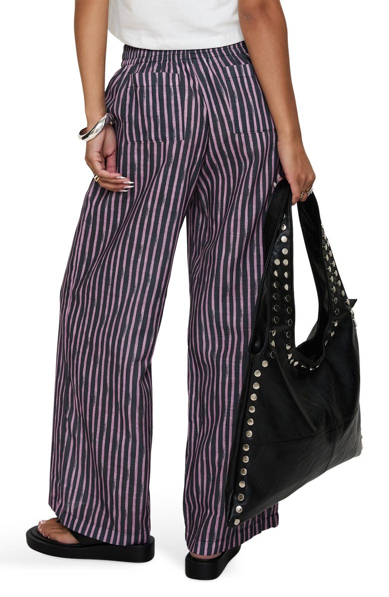 Princess Polly Beach House Stripe Boxer Pants, Alternate, color,