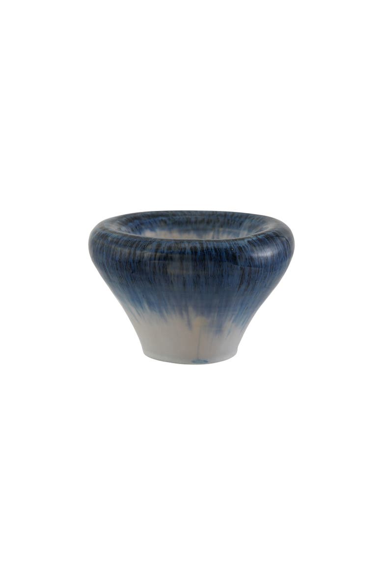 Stoneware Bowl in Reactive Glaze, Main, color, Blue