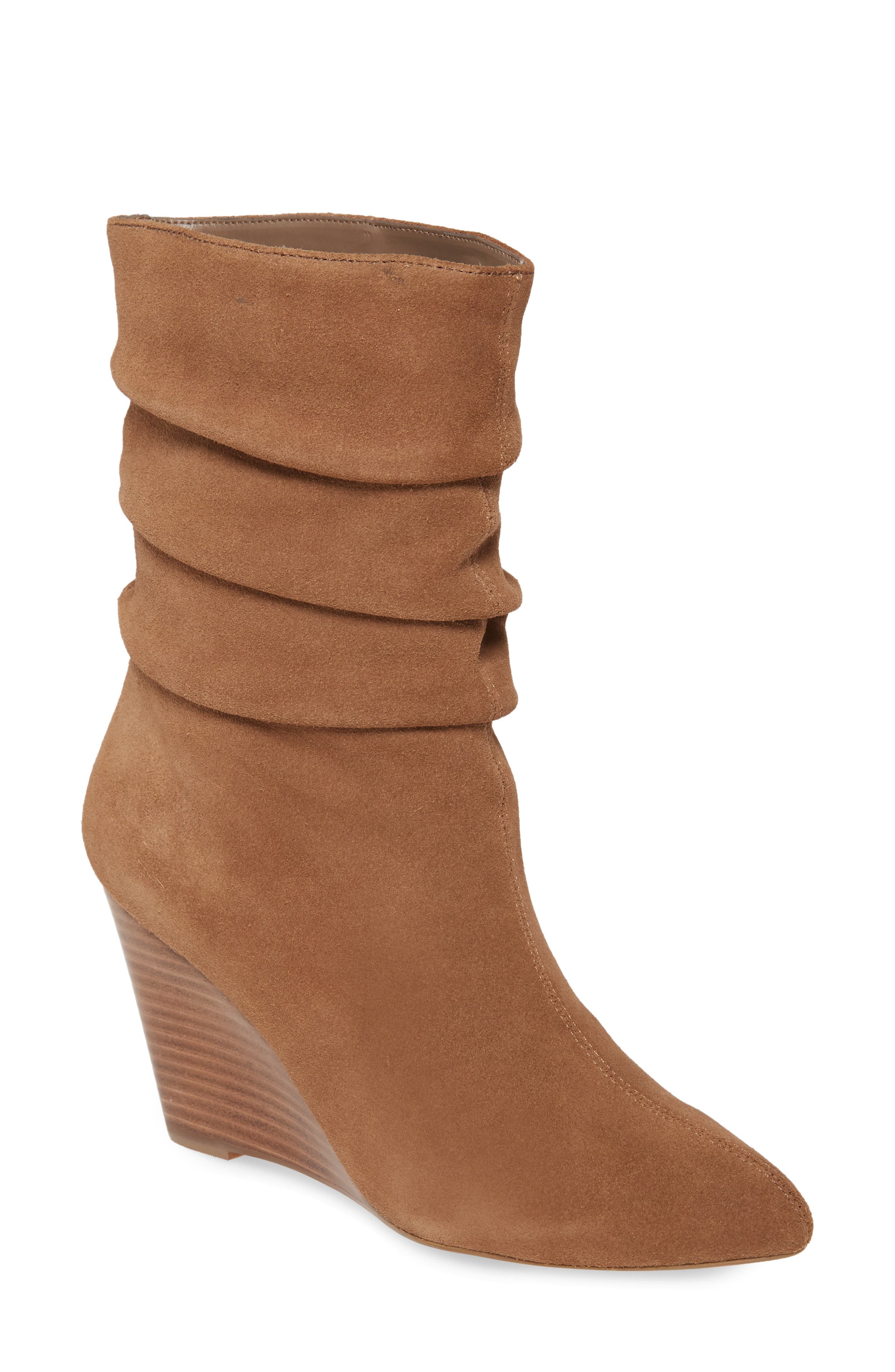 Empire Wedge Bootie, Main, color, TAUPE