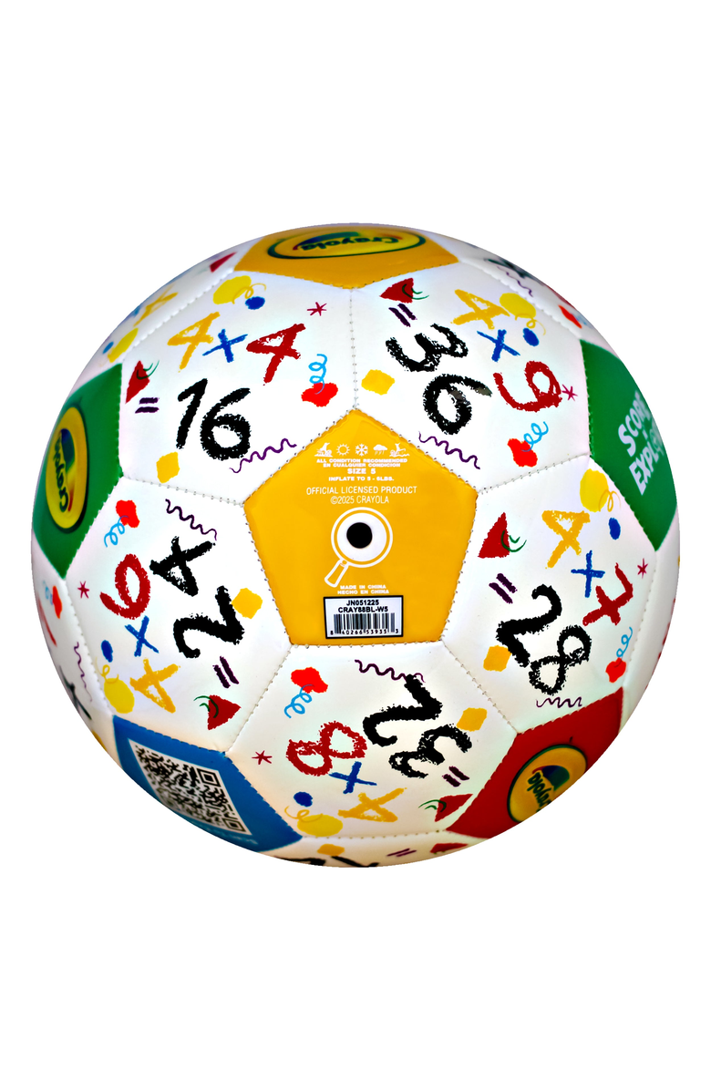 iconsportgroup Multiplication Explorer Soccer Ball, Alternate, color, Multiplication Explorer