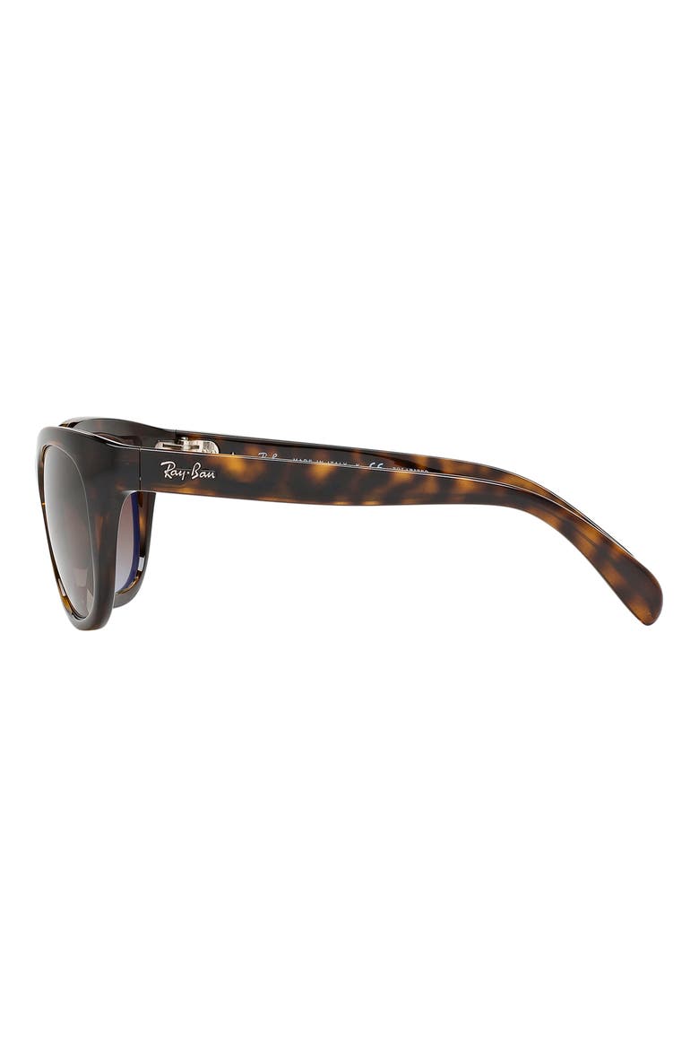56mm Highstreet Polarized Cat Eye Sunglasses, Alternate, color, LITE HAVA