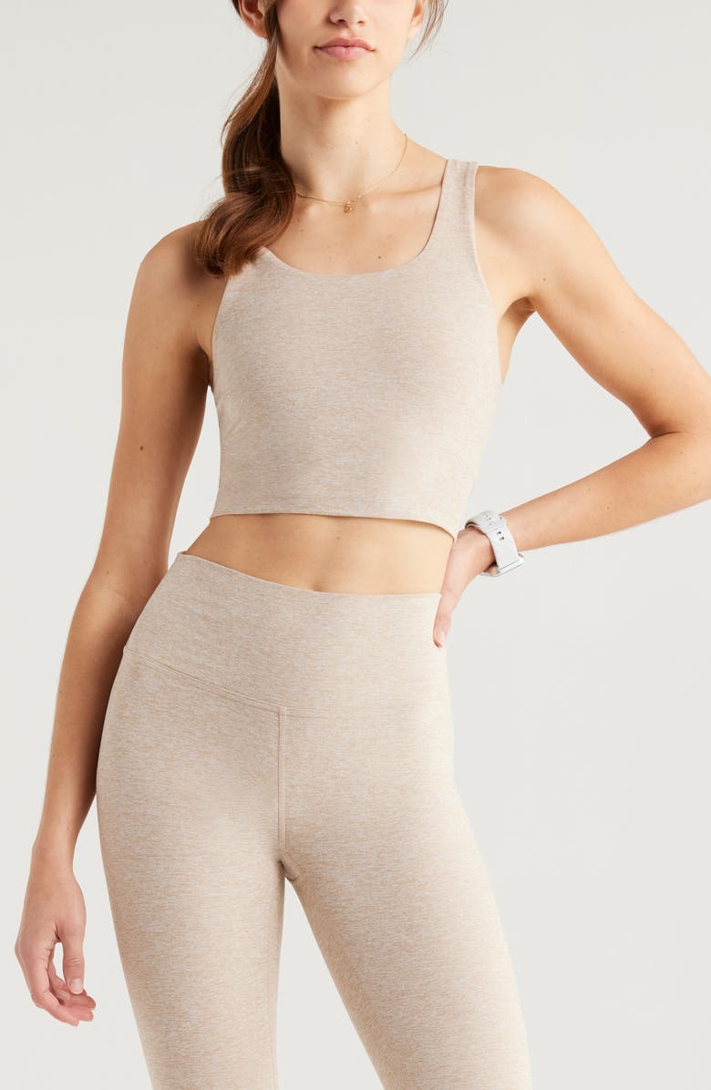 Renew Mélange Support Crop Tank