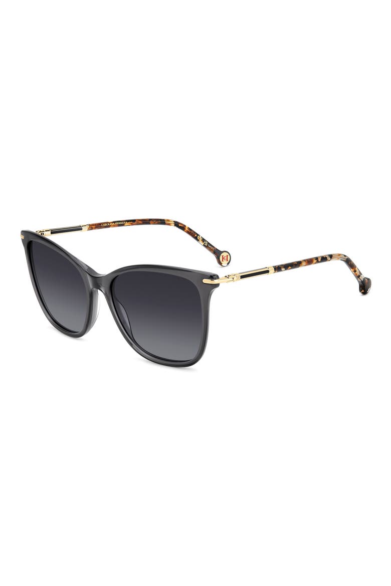 57mm Rectangular Gradient Sunglasses, Alternate, color, 0KB7-9O
