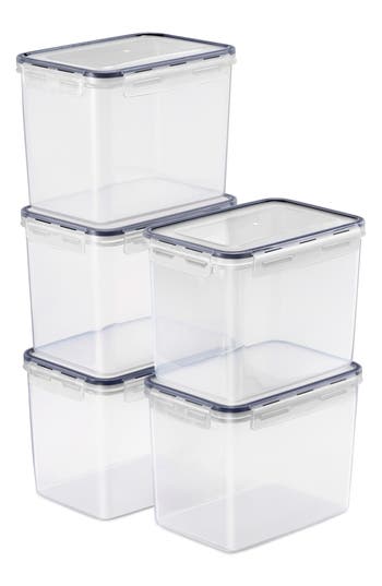 Sorbus 5-pack Airtight Storage Containers In Transparent