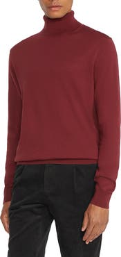 Jack Victor Wool, Silk & Cashmere Turtleneck Sweater
