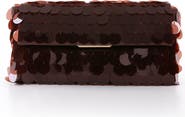 Jewel Badgley Mischka Kit Payette Sequin Envelope Clutch