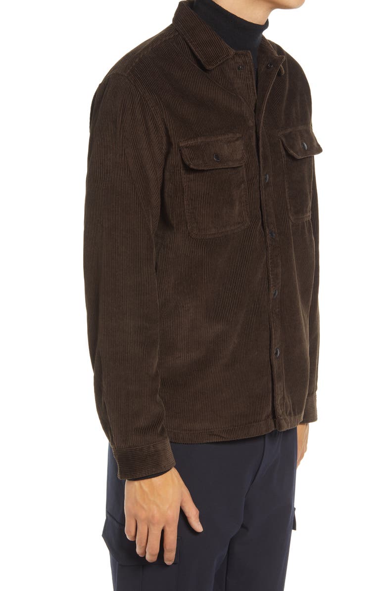 Selected Homme Loose Decker Organic Cotton Overshirt, Alternate, color, 