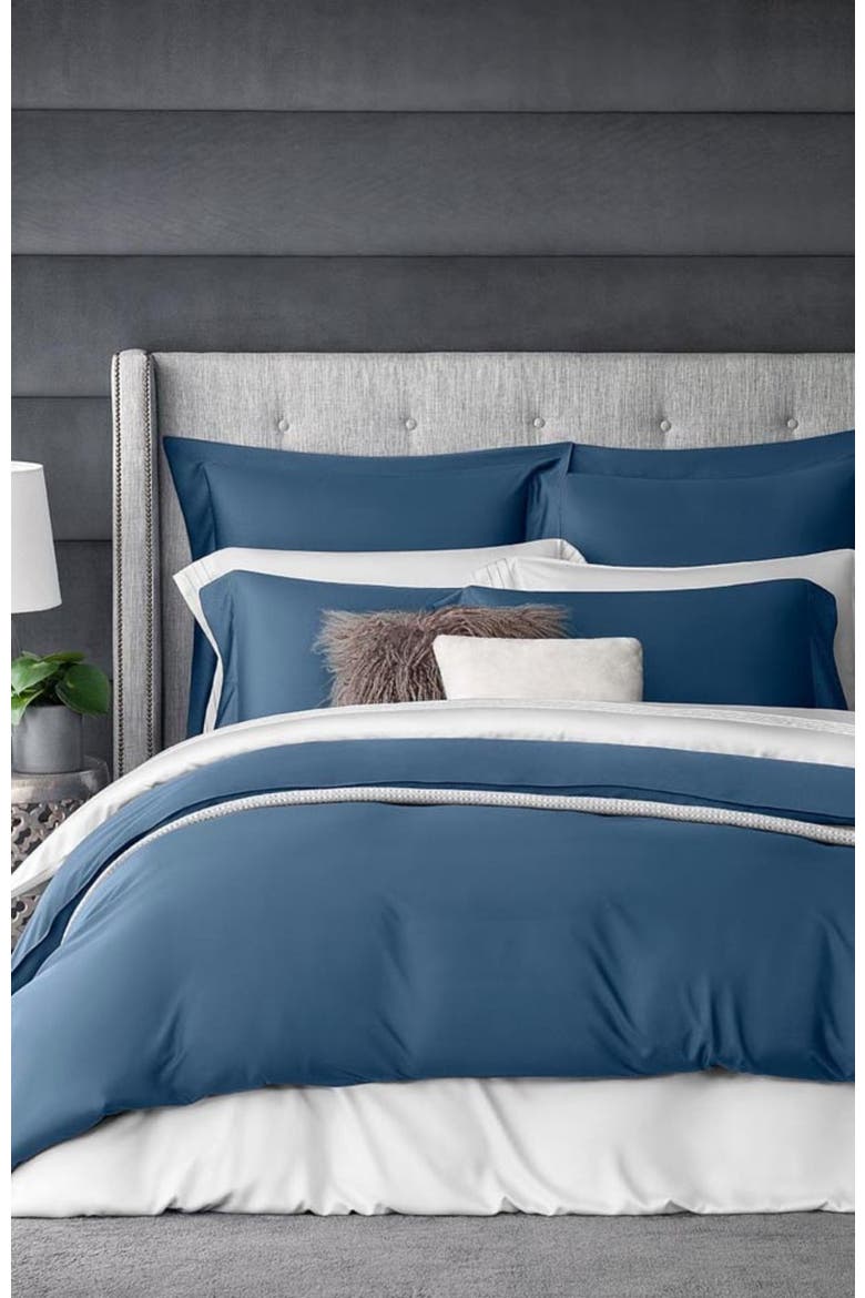 Sensa Duvet Cover, Alternate, color, Blue