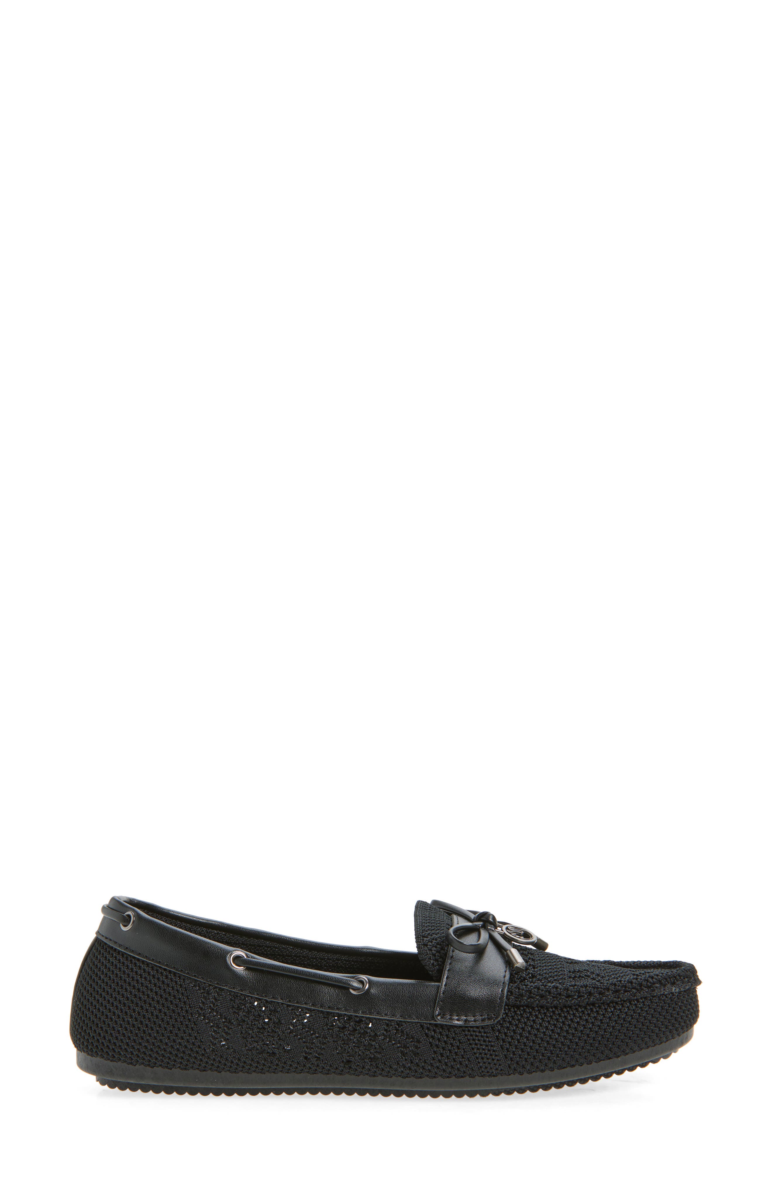GLORIA VANDERBILT Reese Boat Shoe, Alternate, color, Black
